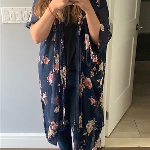 Floral kimono